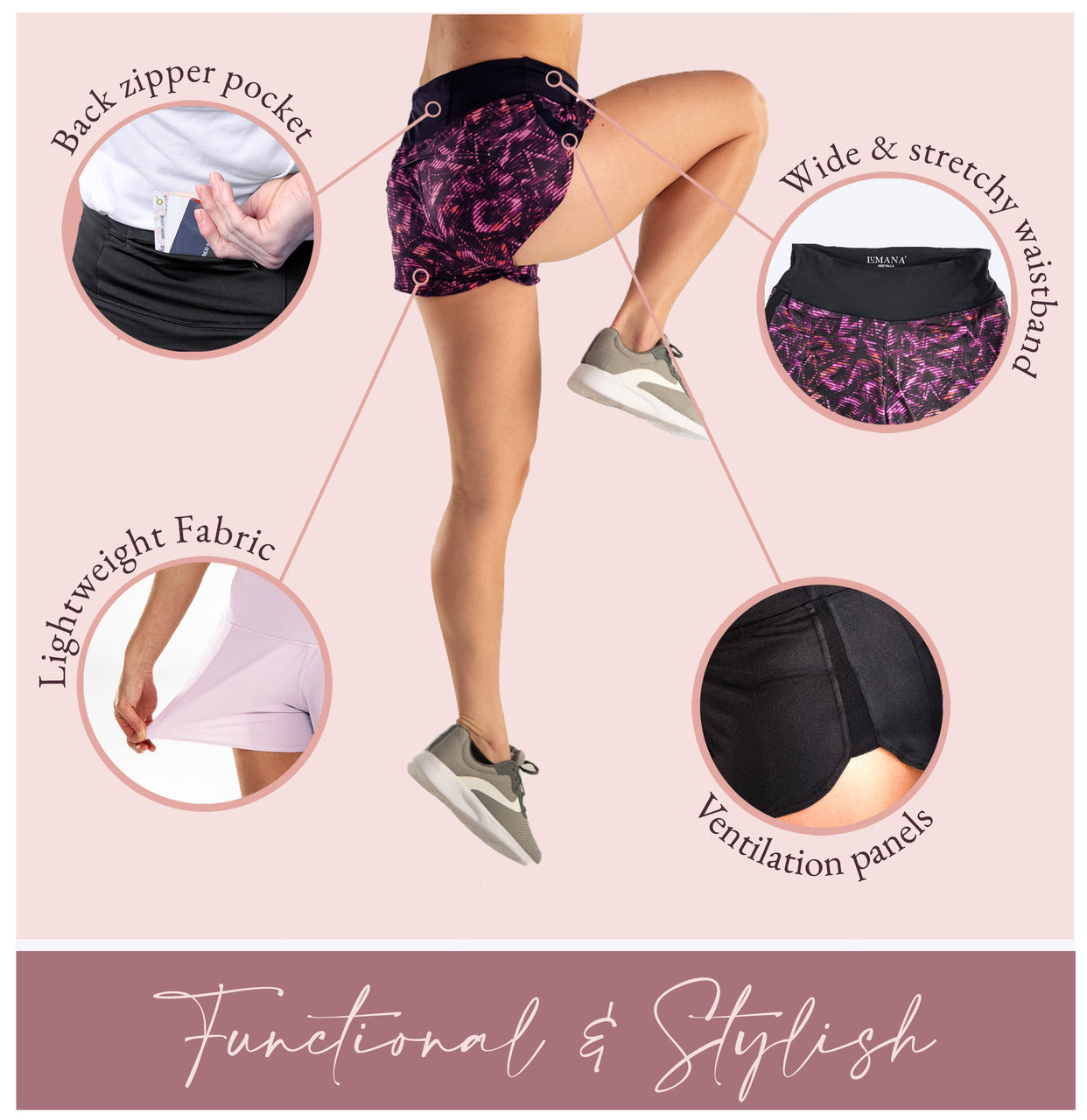 Leakproof Running Shorts