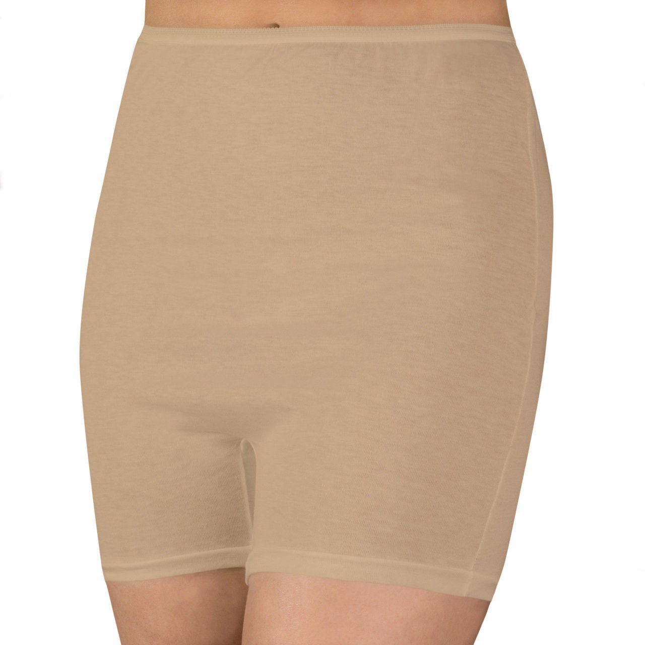 Cotton Straight Leg Panty (L126) - Beige