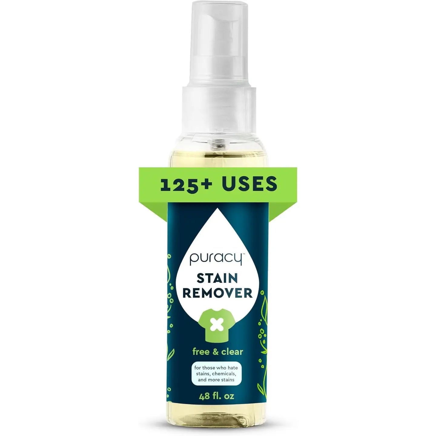 Puracy Natural Laundry Stain Remover – 4oz Travel