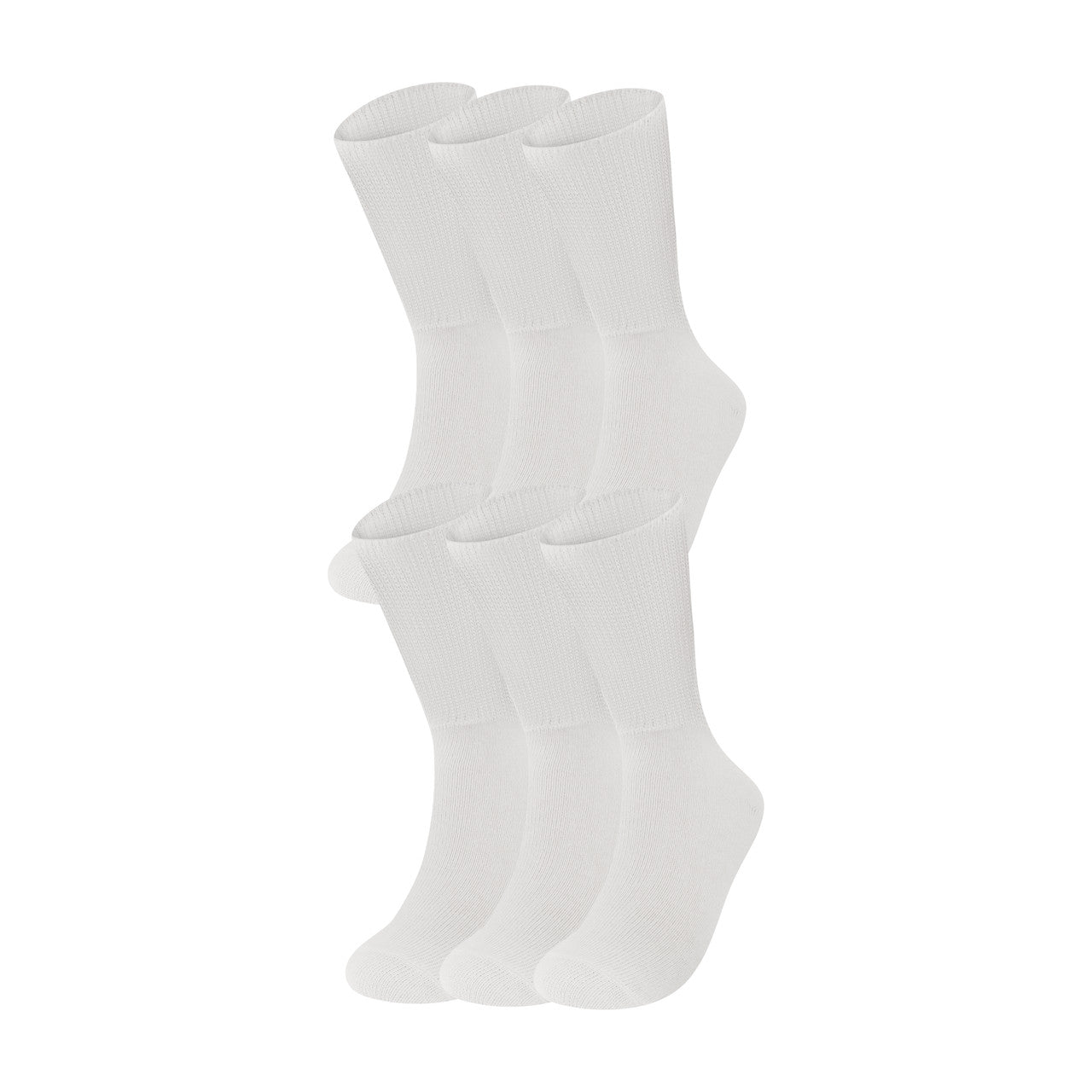 Wearever 6 Pair Pack of Diabetic Socks