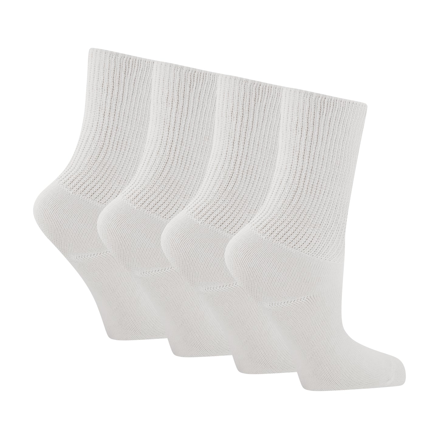 Wearever® 6 Pair Pack Mesh Top Diabetic Sock