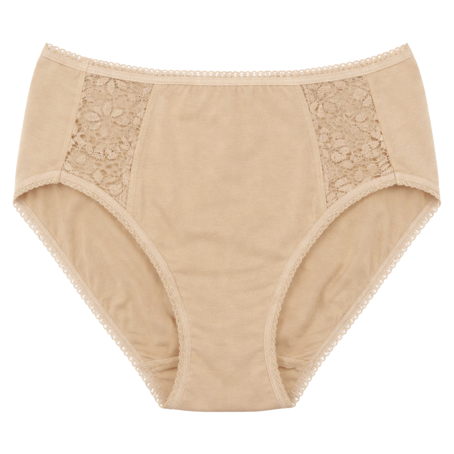 Maximum Absorbency Lace Bikini Hi Cut Panty (SKU: HDL600)