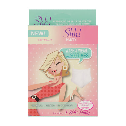 Shhh Women's Seamless Washable Incontinence Underwear (SKU: HH200