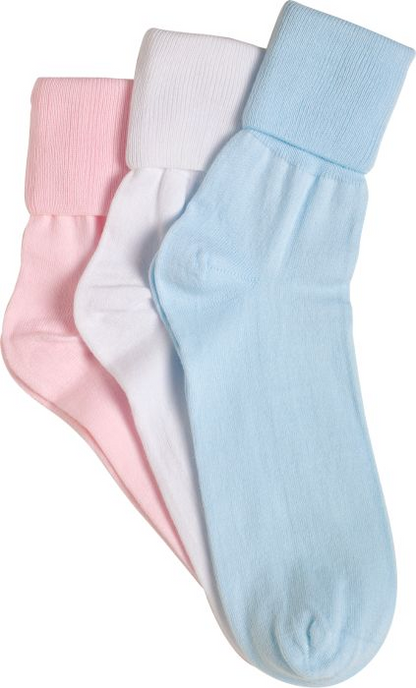 Clearance 5-Pack Buster Brown 100% Cotton Socks Wearever Incontinence