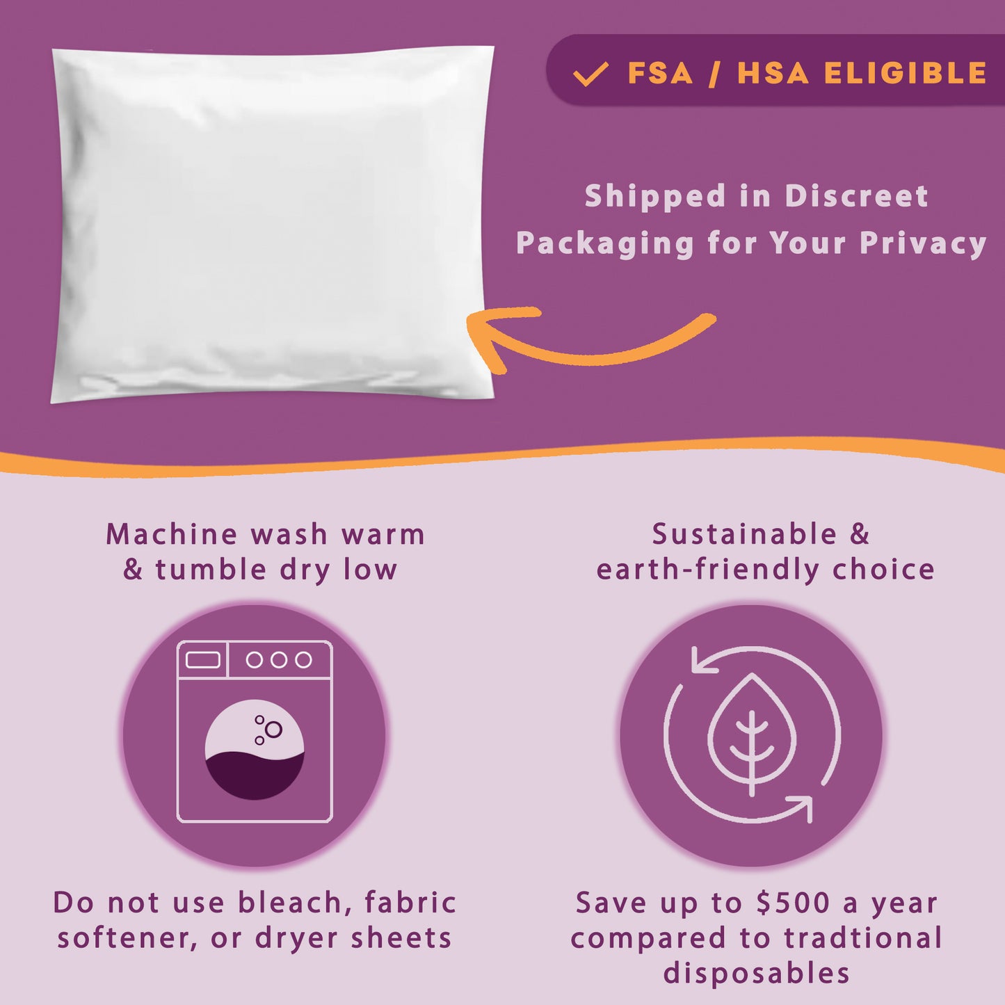 Maximum Absorbency Full Cut Panty (SKU: HDL200)