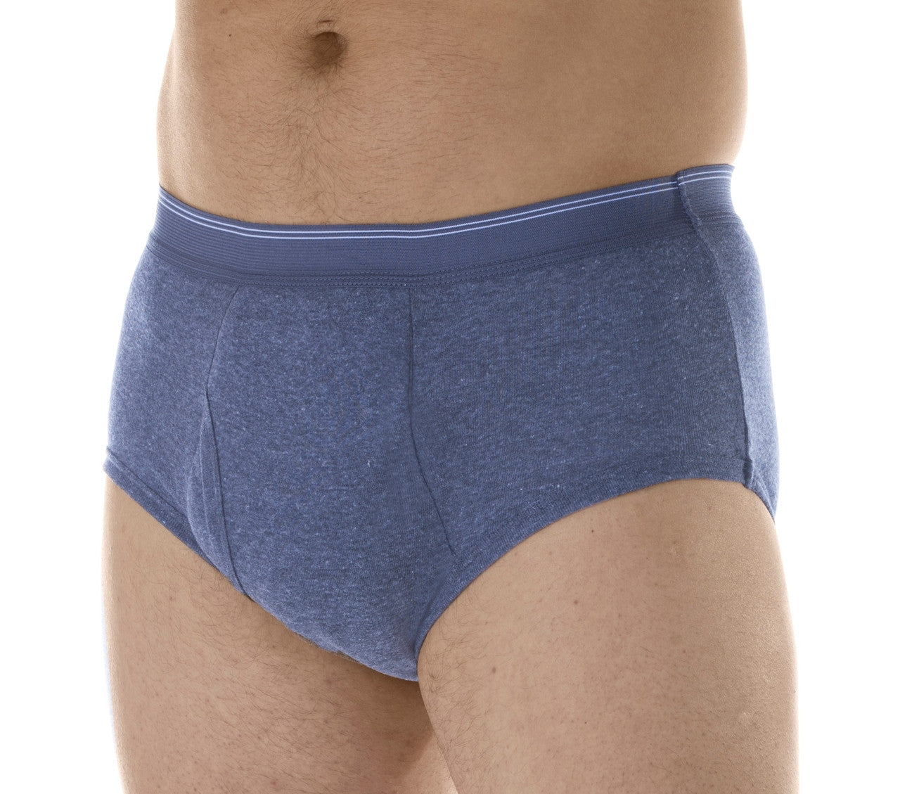 Maximum Absorbency Briefs (HDM200) - Front - Blue