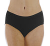 Hush Hush Seamless Panty (HH006) - Front - Black