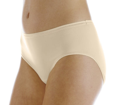 Hush Hush Seamless Panty (HH006) - Front/side - Beige