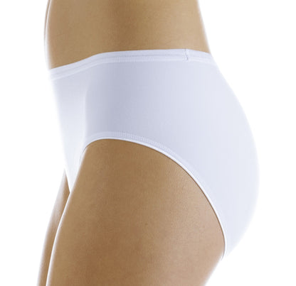 Hush Hush Seamless Panty (HH006) - Side - White