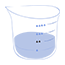 Measuring Cup Diagram - Regular Absorbency